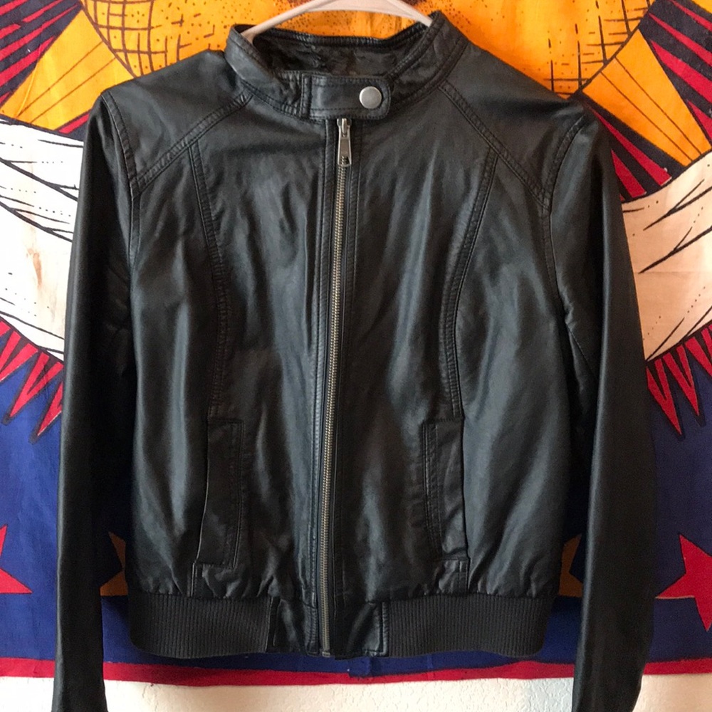 Leather jacket